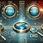 Network utilities: Ping, Traceroute, WHOIS, Dig