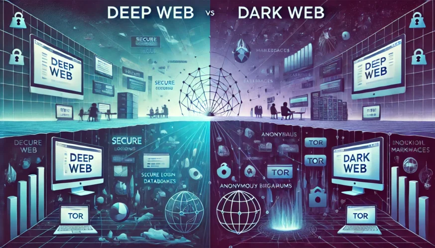 Deep Web і Dark Web (глибинний і темний інтернет): У чому різниця?