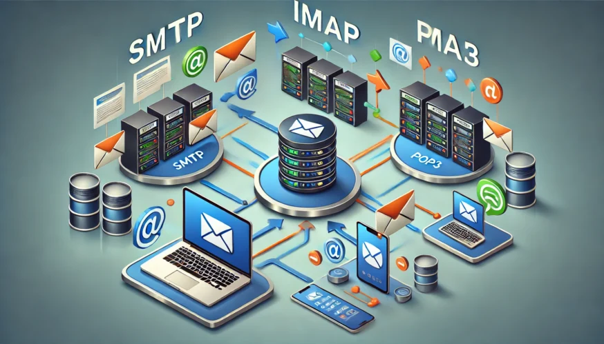 IMAP, POP3 та SMTP: Протоколи електронної пошти для отримання та відправки листів