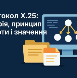 Протокол X.25: історія, принцип роботи і значення — ілюстрація мережевої взаємодії